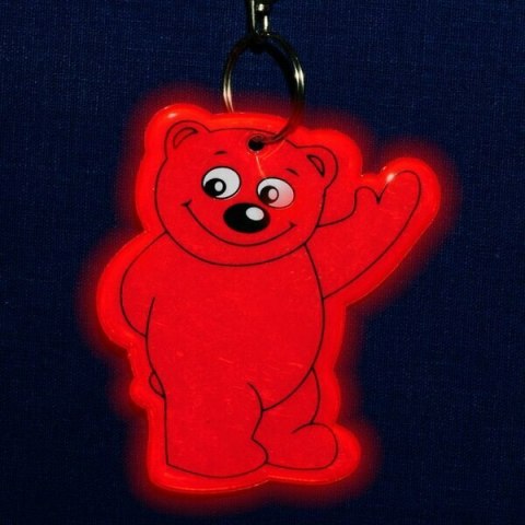 Brelok Beary, czerwony
