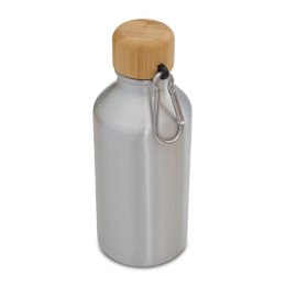Butelka aluminiowa Isla 400 ml, srebrny
