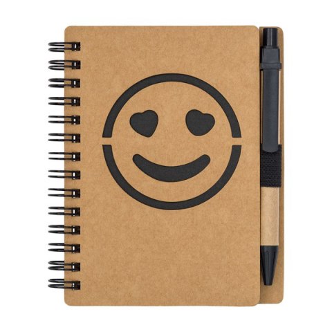Notes Smile, czarny