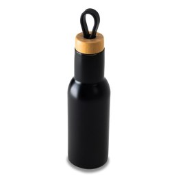 Butelka próżniowa Lome 400 ml, czarny