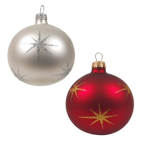 BROKATOWE GWIAZDKI NA BOMBCE