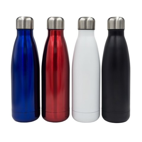 Butelka termiczna Montana 500 ml, czarny - druga jakość