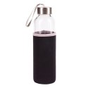 Szklana butelka Vim 500 ml, czarny