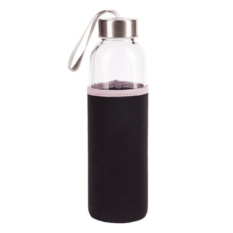 Szklana butelka Vim 500 ml, czarny