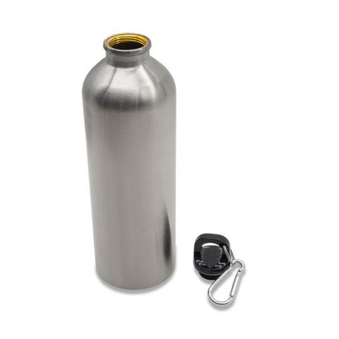 Bidon stalowy Camino 800 ml, srebrny