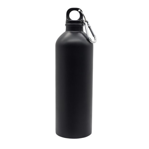 Bidon stalowy Caminos 800 ml, czarny