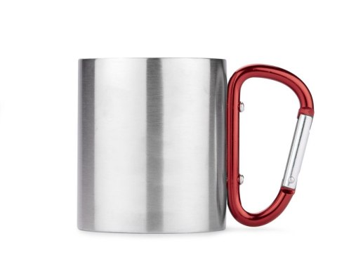 Kubek z karabińczykiem CAMPIC 200 ml