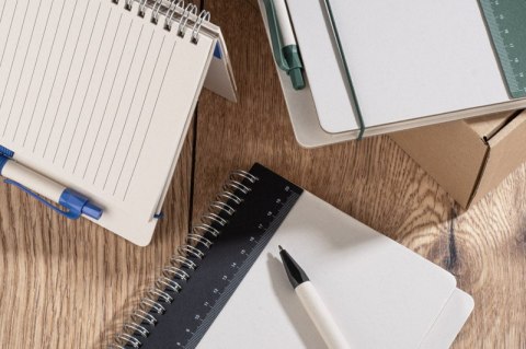 Notes z linjką i długopisem REGALI A5