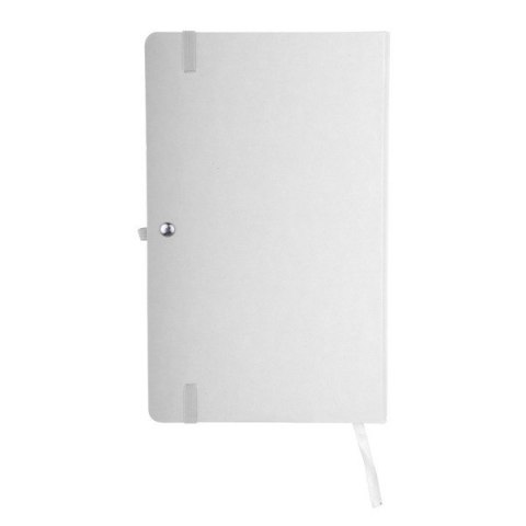 Notatnik 130x210/80k kratka Asturias, biały - druga jakość
